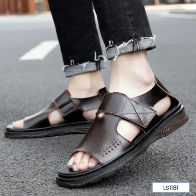 SHORE SHOOBIES GENUINE LEATHER SANDALS